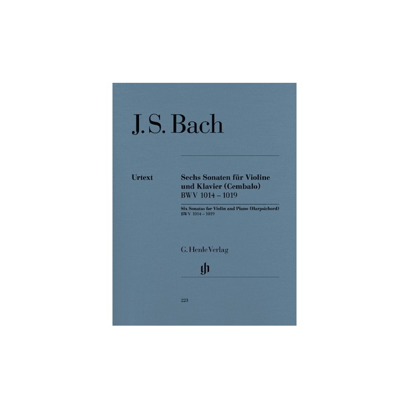 6 SONATEN BWV 1014-1019