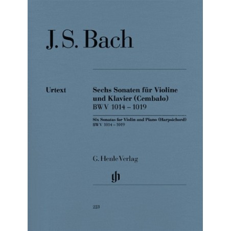 6 SONATEN BWV 1014-1019