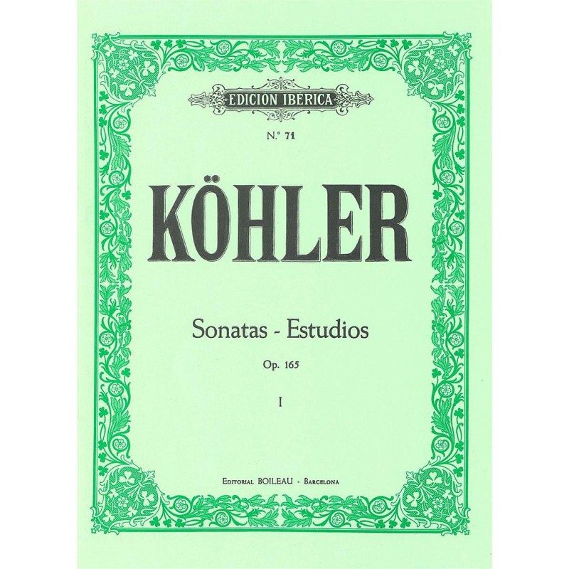 SONATAS-ESTUDIO 12 OP.165 VOL.I (1 AL 12)