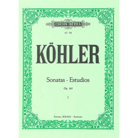 SONATAS-ESTUDIO 12 OP.165 VOL.I (1 AL 12)