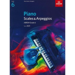 Piano Scales & Arpeggios ABRSM Grade 6 from 2021