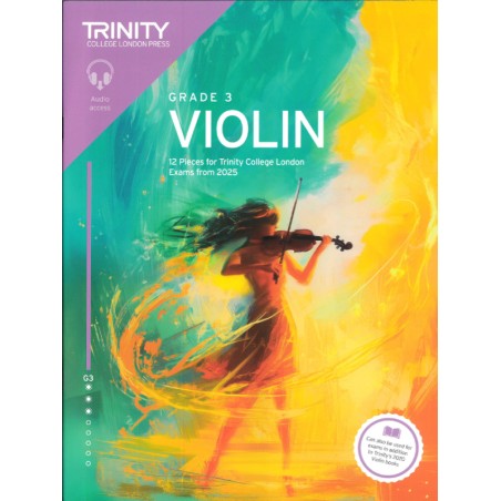 Violin Exam Pieces from 2025 Grade 3