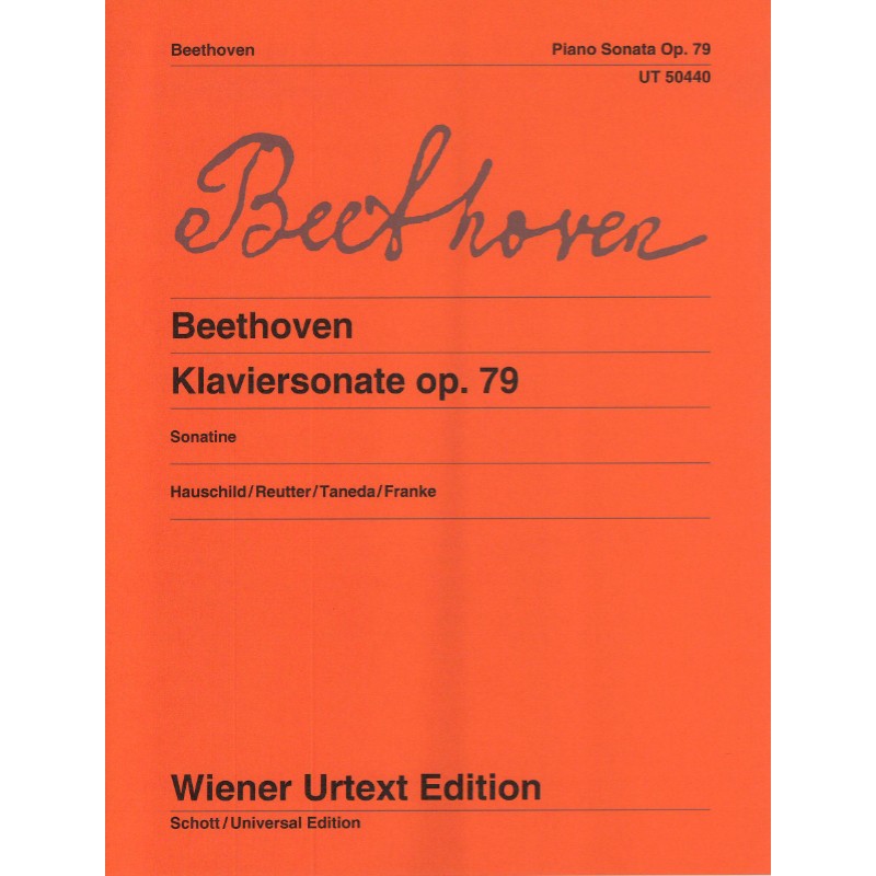 Klaviersonate op.79
