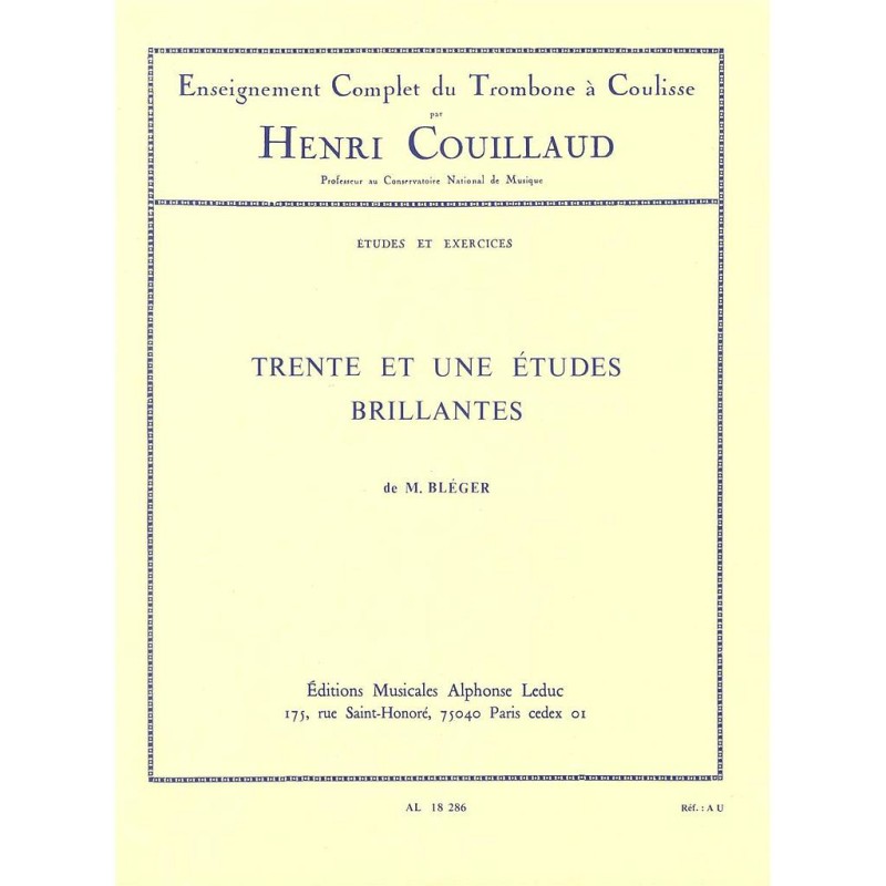 31 ETUDES BRILLANTES