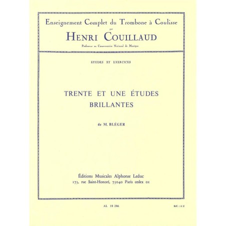 31 ETUDES BRILLANTES
