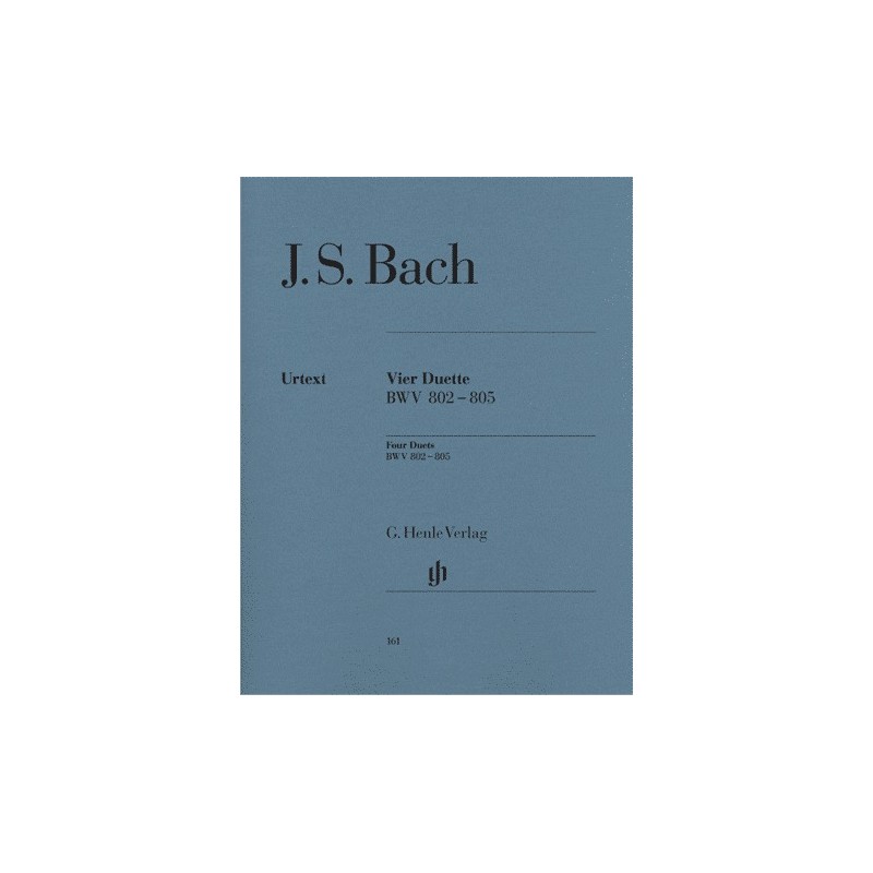 4 DUETTE BWV 802-805