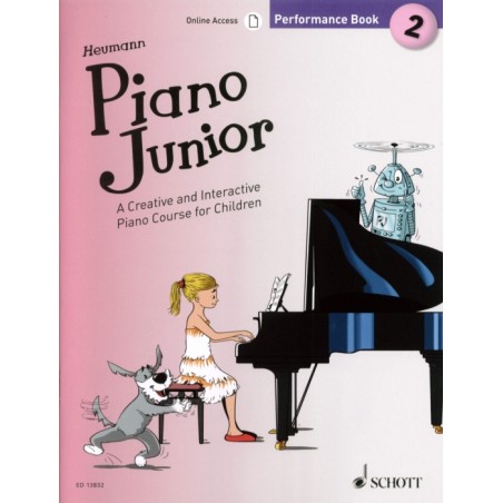 PIANO JUNIOR PERFORMANCE BOOK 2