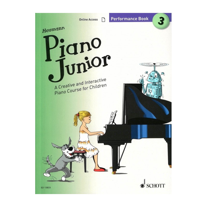 PIANO JUNIOR PERFORMANCE BOOK 3