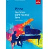 SPECIMEN SIGHT-READING TESTS (FROM 2009) GRADE 1