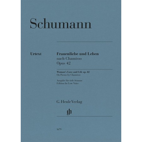 Frauenliebe und Leben nach Chamisso op.42 (Low voice)