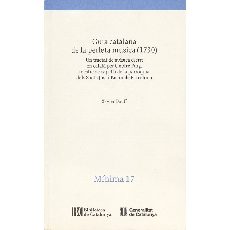 Guia catalana de la perfeta musica (1730)