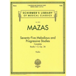 75 MELODIOUS AND PROGRESSIVE STUDIES OP.36 (COMPLE