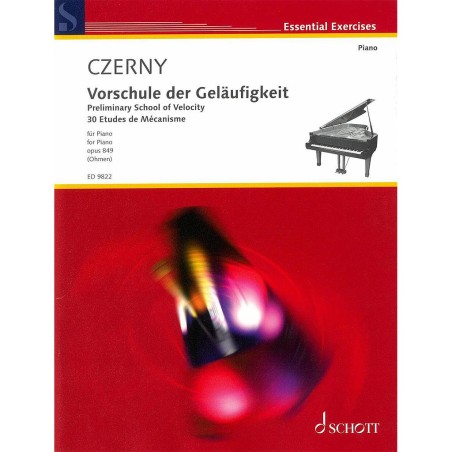 30 ETUDES DE MECANISME OP.849