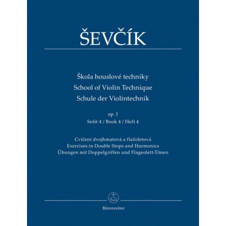 SCHOOL OF VIOLIN TECHNIQUE OP.1/4 (DOUBLE STOPS)