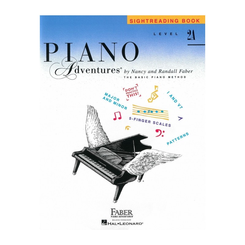 PIANO ADVENTURES SIGHTREADING BOOK LEVEL 2A