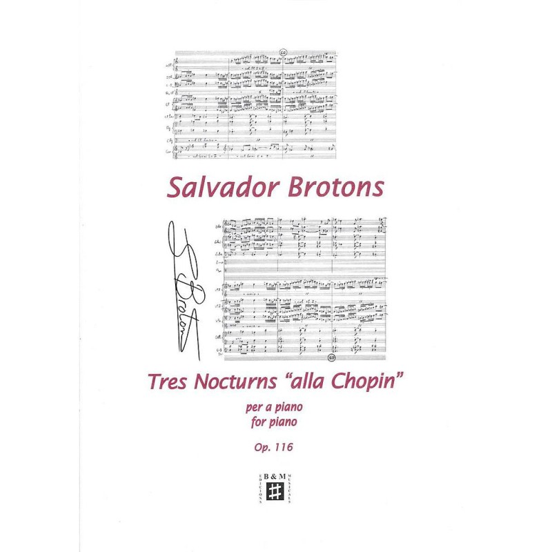 3 NOCTURNS "ALLA CHOPIN" OP.116