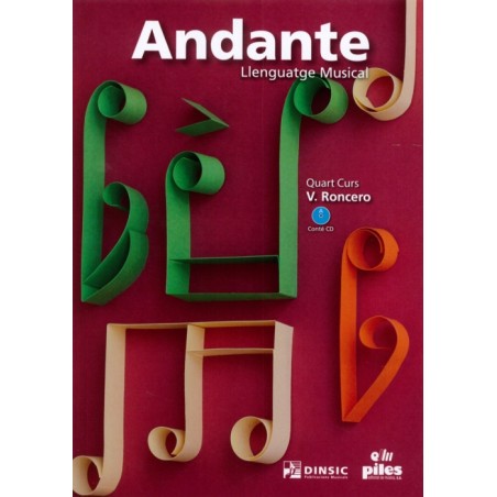 ANDANTE. LLENGUATGE MUSICAL QUART CURS