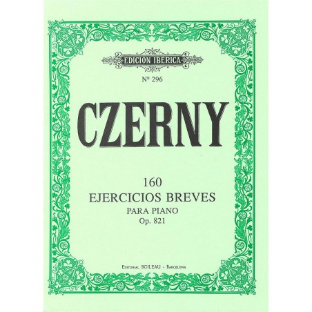 160 EJERCICIOS BREVES OP.821