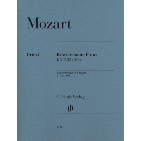 KLAVIERSONATE F-DUR KV.533/494
