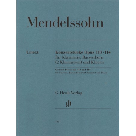 KONZERTSTUCKE OP.113-114