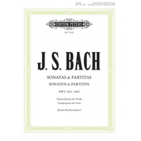 SONATAS & PARTITAS BWV.1001-1006