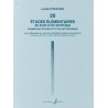 20 ETUDES ELEMENTAIRES STYLE-TECHNIQUE