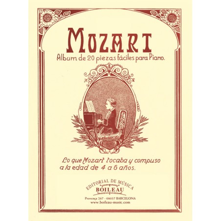 ALBUM 20 PIEZAS FÁCILES