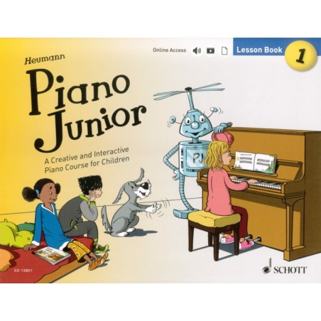 PIANO JUNIOR LESSON BOOK 1