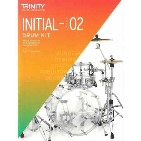 Drum Kit Exam Pieces 2020-2023 Initial-Grade 2