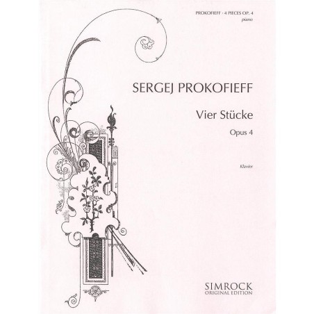 Vier Stucke op.4