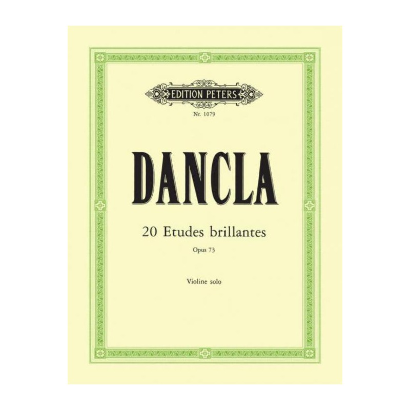 20 ETUDES BRILLANTES OP 73