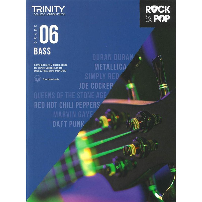 ROCK & POP BASS FROM 2018 GRADE 6