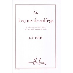 36 LECCIONES SOLFEO