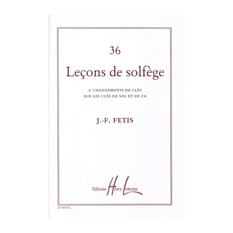 36 LECCIONES SOLFEO