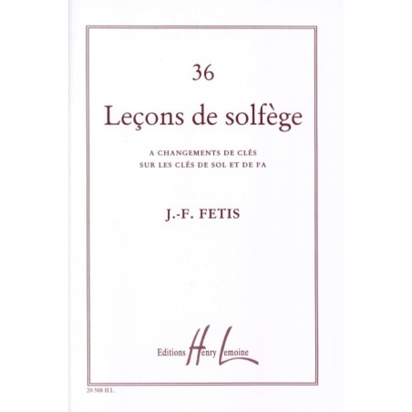 36 LECCIONES SOLFEO