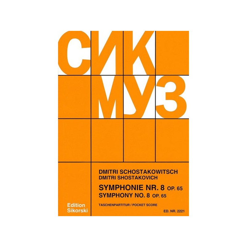 SYMPHONIE 8 OP 65