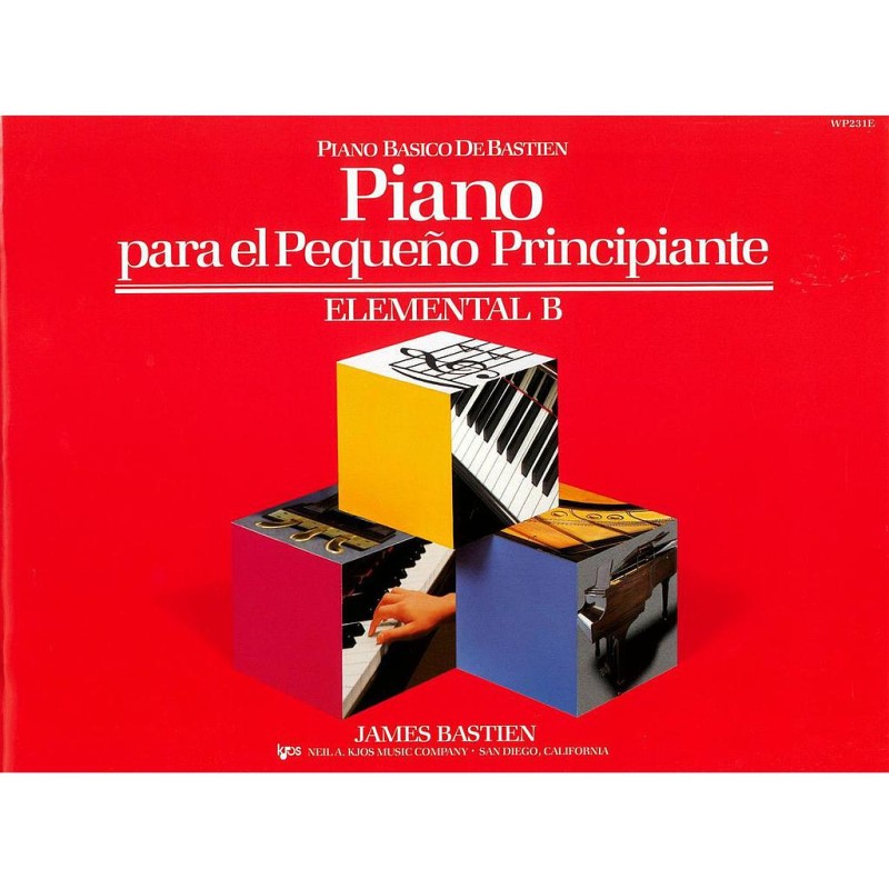 PIANO PEQUEÑO PRINCIPIANTE ELEMENTAL B