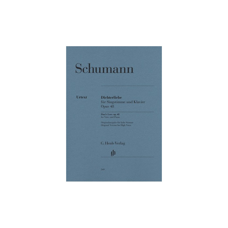 DICHTERLIEBE OP.48 (HIGH VOICE)