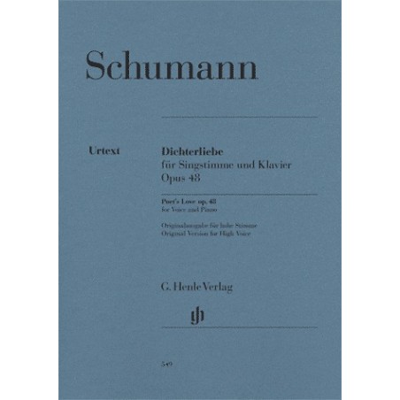 DICHTERLIEBE OP.48 (HIGH VOICE)