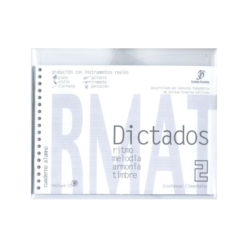 DICTADOS 2. RITMO, MELODIA, ARMONIA Y TIMBRE