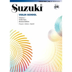 SUZUKI VIOLIN SCHOOL 1 (ESPAÑOL) + CD