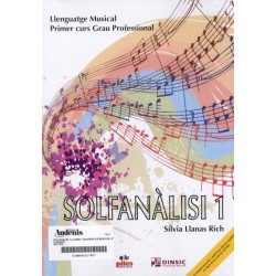 SOLFANALISI 1 (LLIBRE + QUADERN D'EXERCICIS -2ª ED