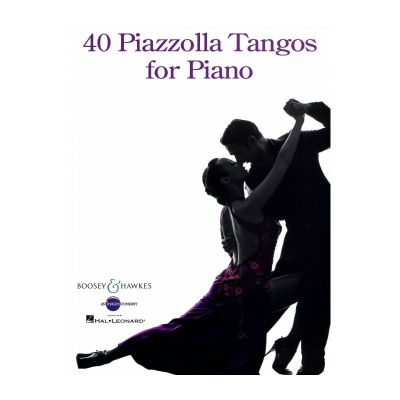40 PIAZZOLLA TANGOS FOR PIANO