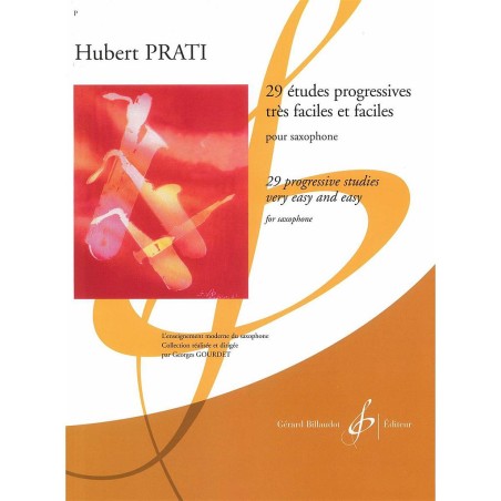 29 etudes progressives tres faciles et faciles