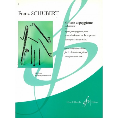 SONATE ARPEGGIONE LA-MINEUR D.821