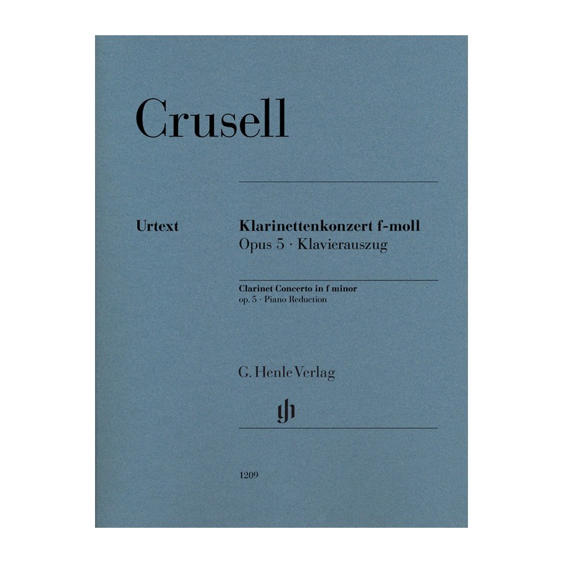 KLARINETTENKONZERT F-MOLL OP.5