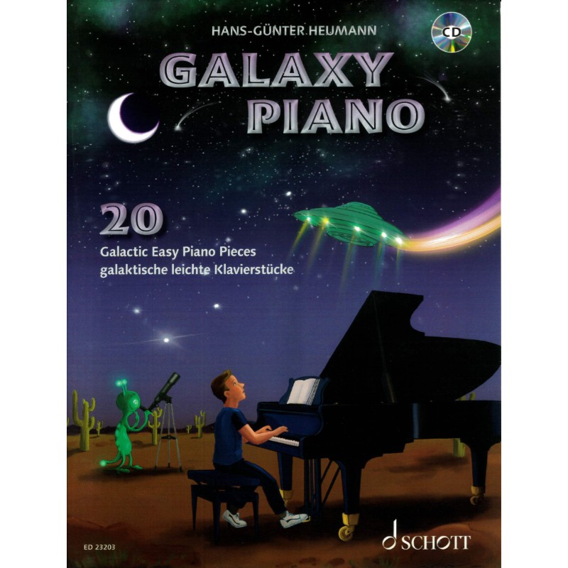 Galaxy Piano. 20 Galactic Easy Piano Pieces