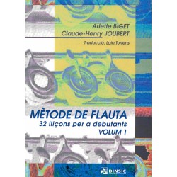 METODE DE FLAUTA VOL.1 (32 LLIÇONS PER A DEBUTANTS
