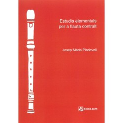 Estudis elementals per a flauta contralt