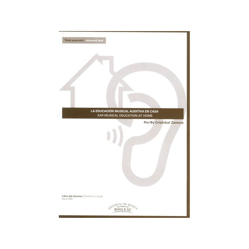 EDUCACION MUSICAL AUDITIVA EN CASA - AVANZ.(ALUMNO